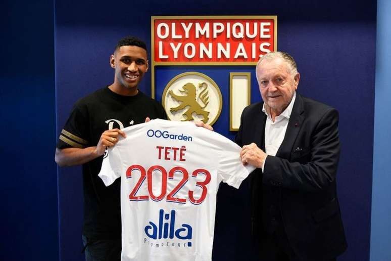 Tetê assinou contrato de empréstimo com o Lyon até 2023 (Divulgação/Lyon)