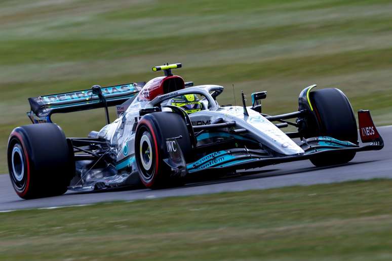 Lewis Hamilton no GP da Inglaterra: 2º lugar no TL2 