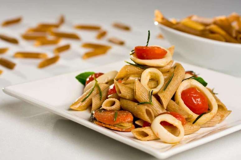 Penne com lula – Foto: Divulgação