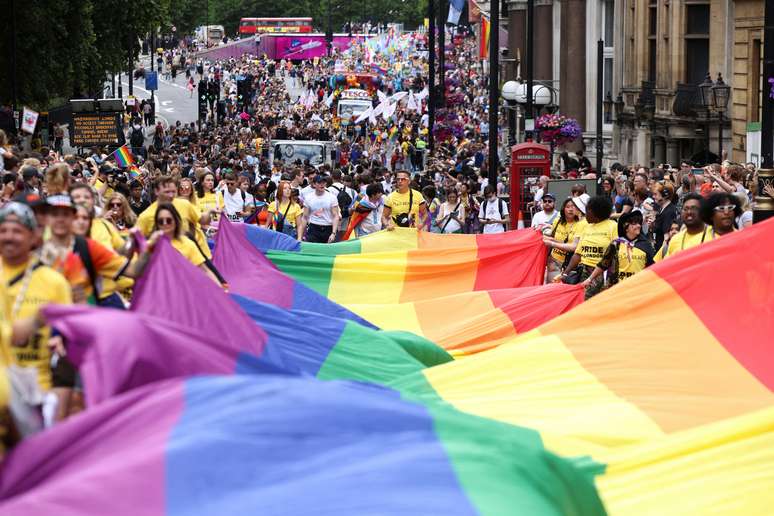 Parada do Orgulho LGBT em Londres 