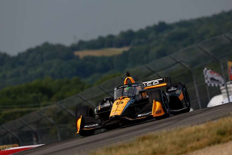 Pato O’Ward é pole da Indy em Mid-Ohio 