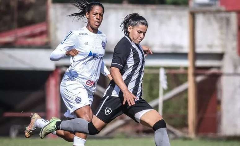 Botafogo assumiu a liderança do grupo B após vitória sobre o Bahia (Foto: Arthur Barreto/Divulgação BFR feminino)