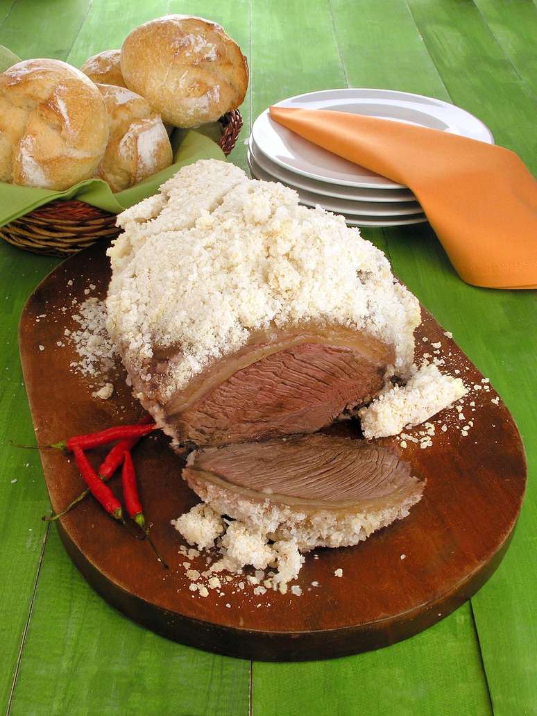 Picanha assada na farinha de trigo | Foto: Guia da Cozinha