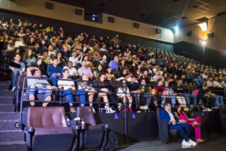 Cinema do Via Parque exibiu o documentário do Craque do Amanhã (Foto: Divulgação/Craque do Amanhã)