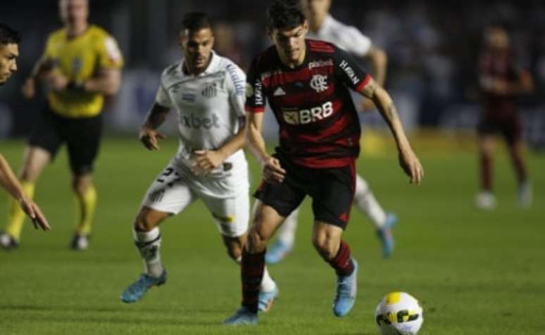 Flamengo venceu o Santos na Vila (Fotos: Gilvan de Souza/Flamengo)