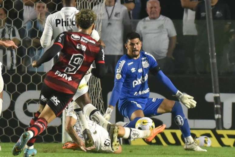 Santos perdeu por 2 a 1 para o Flamengo no último sábado (Foto:  Ivan Storti/Santos FC)