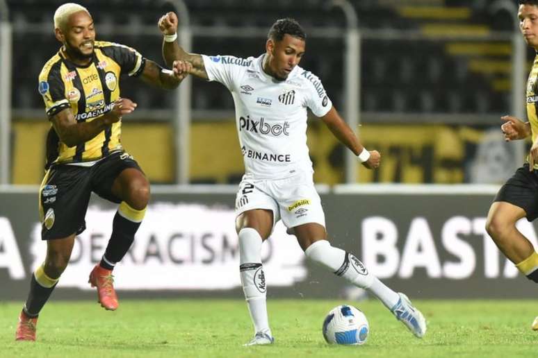 Santos empatou em 1 a 1 com o Deportivo Táchira no jogo de ida da Copa Sul-Americana (Foto: Ivan Storti/Santos FC)