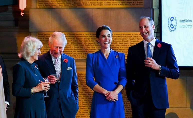 Príncipe Charles, Camilla, Kate Middleton e Príncipe William
