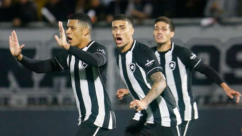 Vinícius Lopes fez o gol do Botafogo (Vitor Silva/Botafogo)