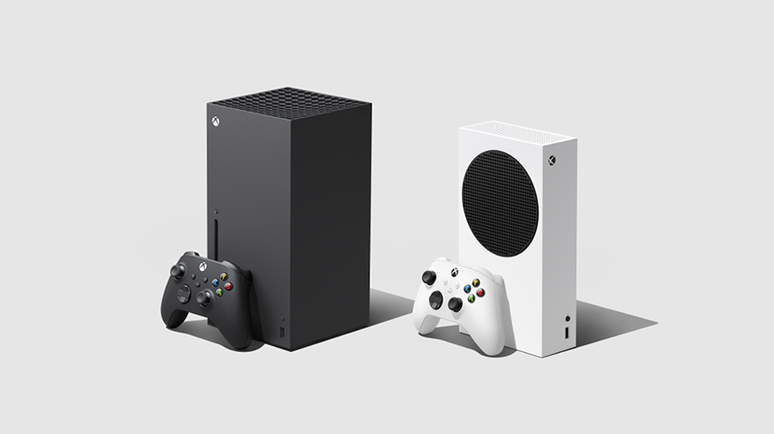 Xbox Series S e X possuem configurações semelhantes ao PS5, sendo capaz de rodar os jogos mais recentes (Reprodução/Internet)