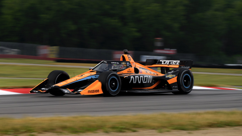 Pato O’Ward abandonou o GP de Mid-Ohio 