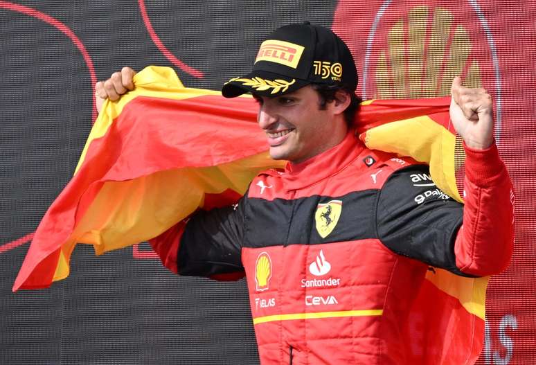 Carlos Sainz venceu o GP da Inglaterra 
