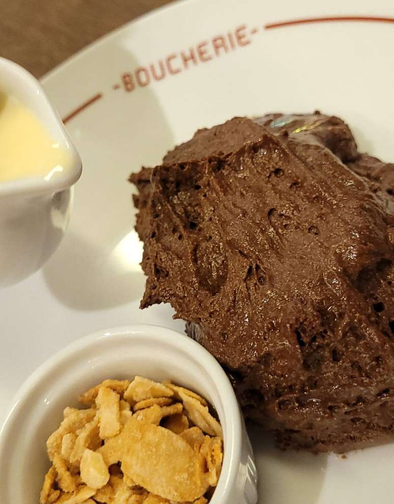 Mousse de chocolate do Boucherie