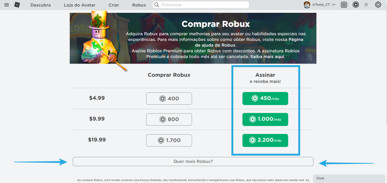 Como conseguir robux no Roblox – Tecnoblog