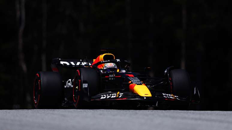 Verstappen na classificação para o GP da Áustria