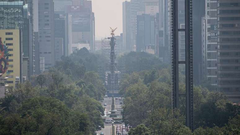 A Cidade do México é uma das cidades mais poluídas da América Latina