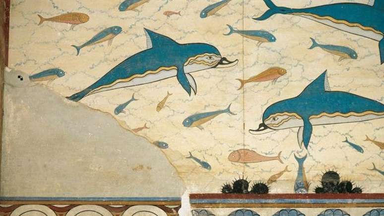 A arte e a cer&acirc;mica extraordinariamente sofisticadas da civiliza&ccedil;&atilde;o minoica na ilha de Creta fascinam as pessoas at&eacute; hoje