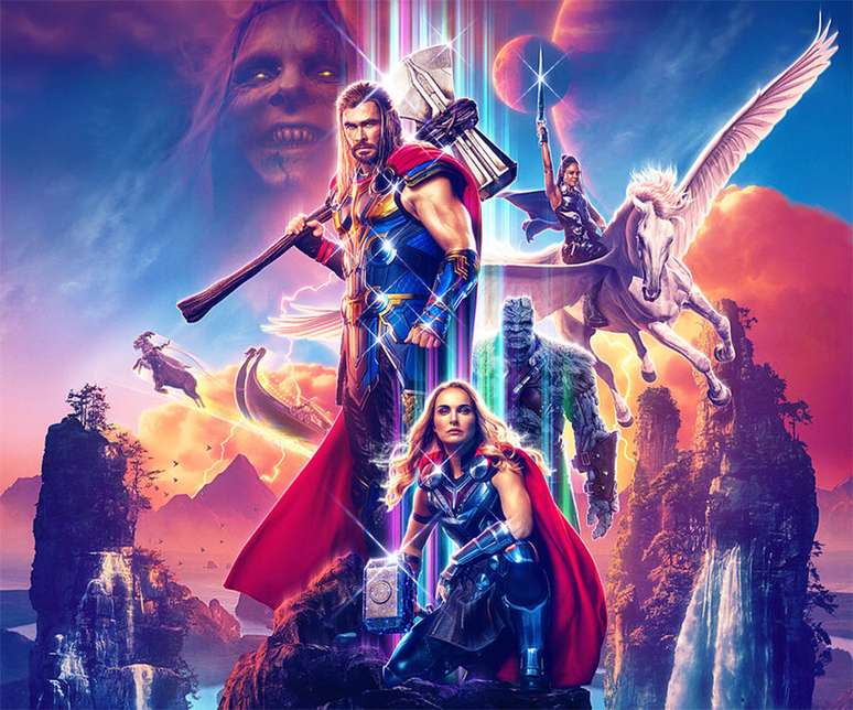 Thor: Amor e Trovão tem a 3ª maior bilheteria de estreia do ano nos EUA