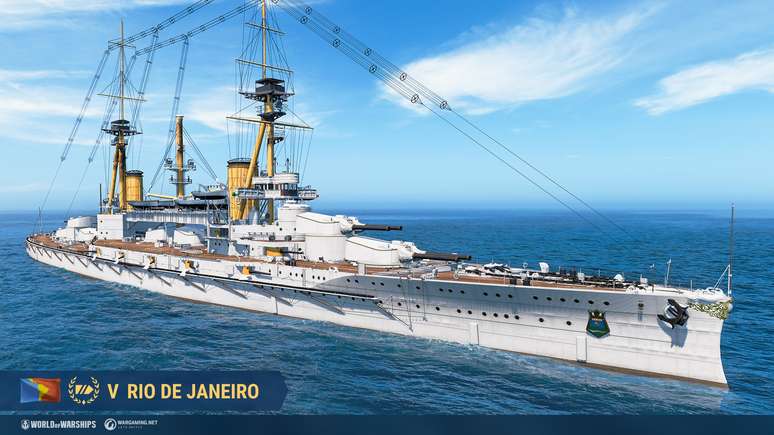 World of Warships recebe novo encouraçado brasileiro