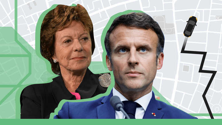 Os arquivos mostram que Emmanuel Macron chamava o fundador do Uber pelo primeiro nome e que a ex-comissária da UE Neelie Kroes fazia lobby secretamente pela empresa