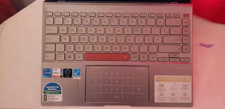 Teclado num&eacute;rico pode fazer falta nos primeiros momentos de uso