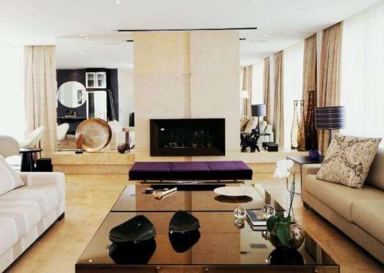 64. Invista em m&oacute;veis criativos e coloridos. Fonte: Bem Bacana