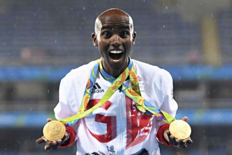 Mo Farah é dono de quatro medalhas de ouro em Olímpiadas (Foto: AFP PHOTO)