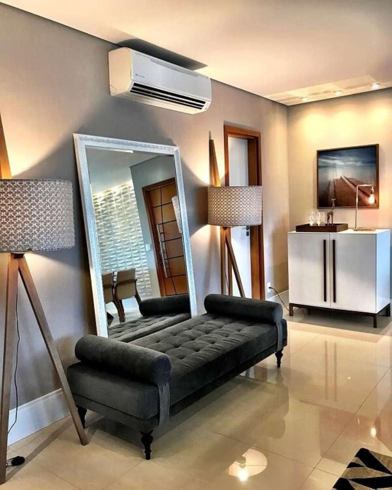 54. O recamier transmite luxo e sofistica&ccedil;&atilde;o. Fonte: Pinterest