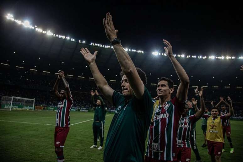 Fluminense venceu o Cruzeiro por 3 a 0 no Mineirão (FOTO: MARCELO GONCALVES/FLUMINENSE FC)