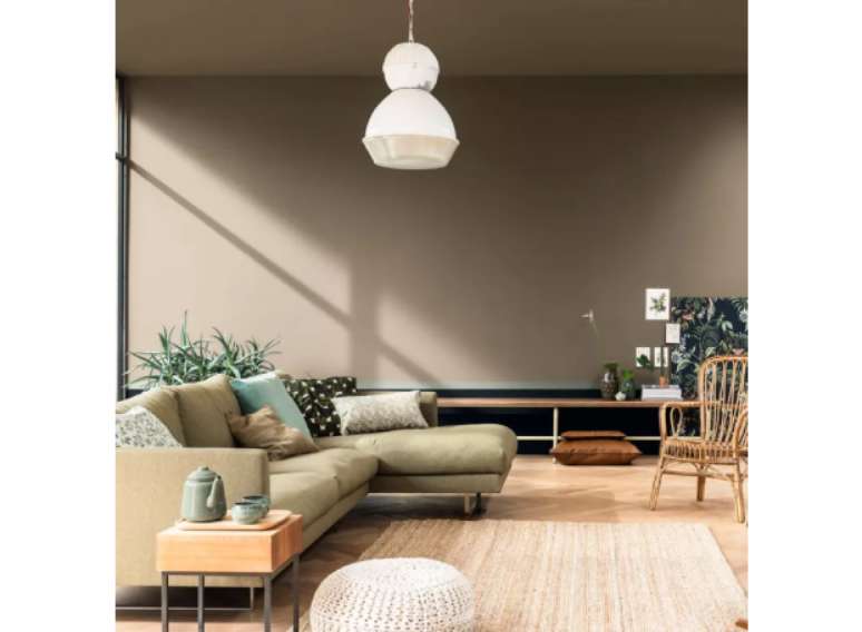 Use neutros como base para criar um espa&ccedil;o aconchegante