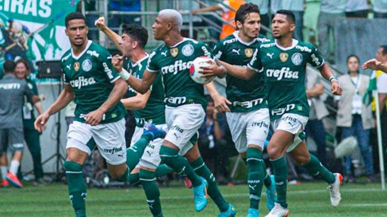 Palmeiras precisou reverter vantagem do rival na final do Paulistão e conseguiu (Foto: Raul Ramos/Ag. Paulistão)