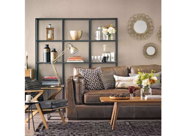 Adicione textura com o papel de parede