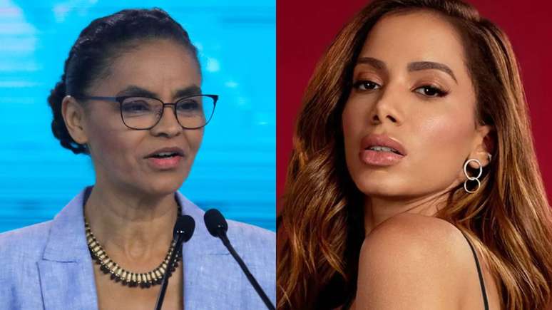 Após declarar voto em Lula, Anitta diz que Marina Silva é sua "presidenta dos sonhos"