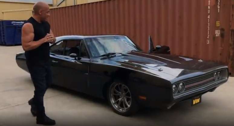 Dodge Charger R/T 1970 foi um presente da equipe de Velozes e Furiosos 