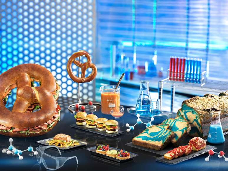 As comidas de tamanhos inusitados do Pym Kitchen.