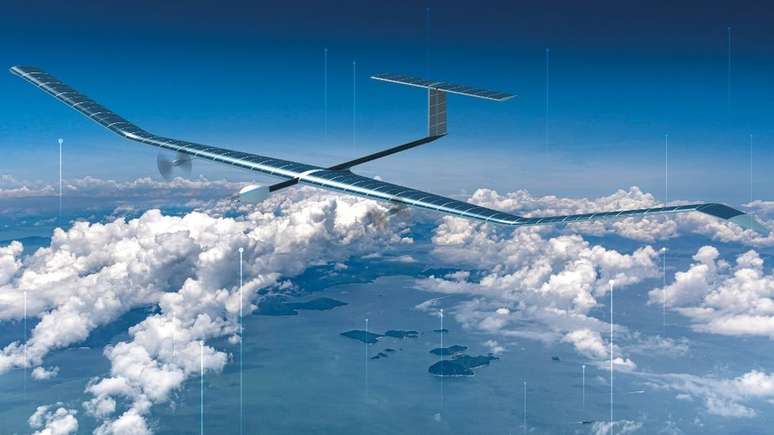 Aeronave não tripulada Airbus Zephyr S movida a energia solar bateu recorde estabelecido em 2018, indicam dados.