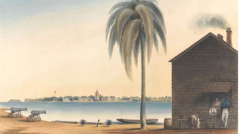 Belize era conhecida como as "Honduras Brit&acirc;nicas"