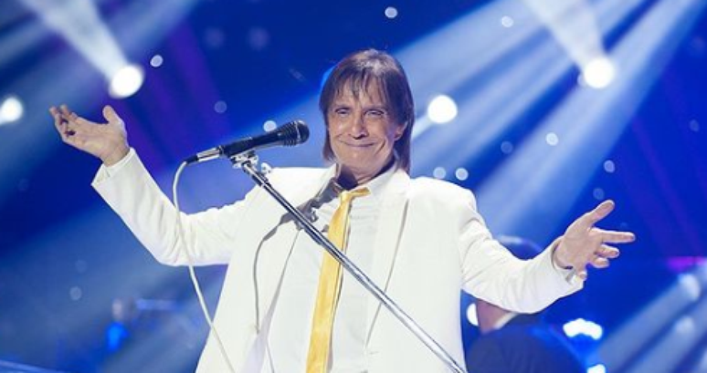 O cantor Roberto Carlos perdeu a paciência durante show no Rio de Janeiro