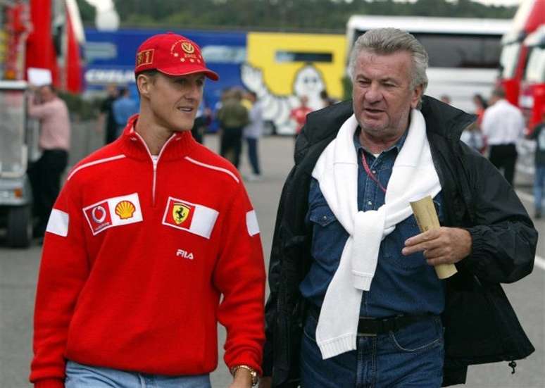 Willi Weber foi figura chave na carreira de Michael Schumacher 