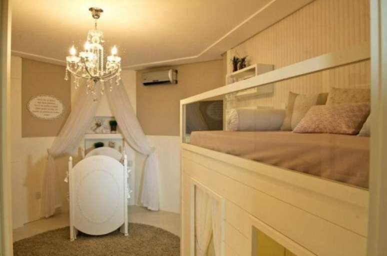 22. Decora&ccedil;&atilde;o de quarto de luxo para beb&ecirc;s &ndash; Foto: Paula Ines Sizinando
