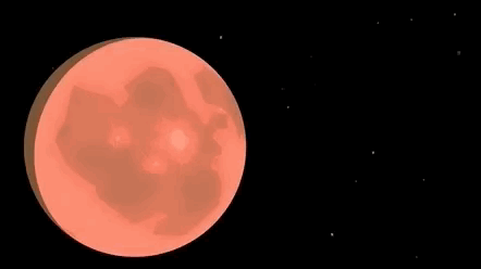 Durante os eclipses lunares totais, a umbra (a parte mais escura da sombra da Terra) se projeta totalmente sobre a Lua (Imagem: Reprodução/NASA)