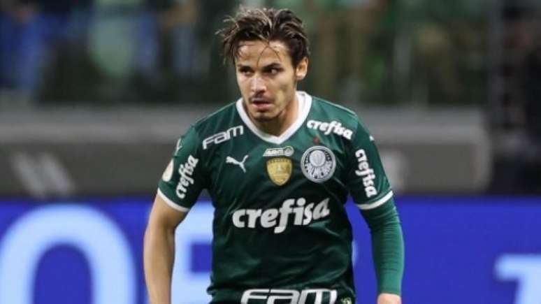 Veiga falou na zona mista do Allianz (Foto: Cesar Greco/Palmeiras)