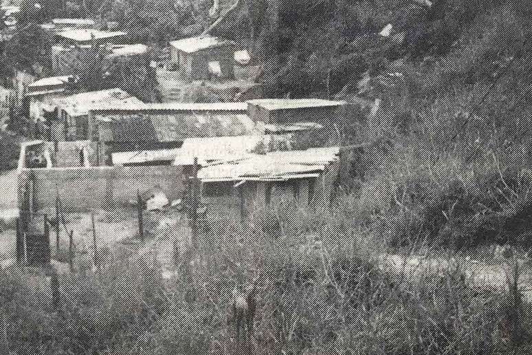 Ocupação na região da antena, em 1991 @Jornal O Cidadão