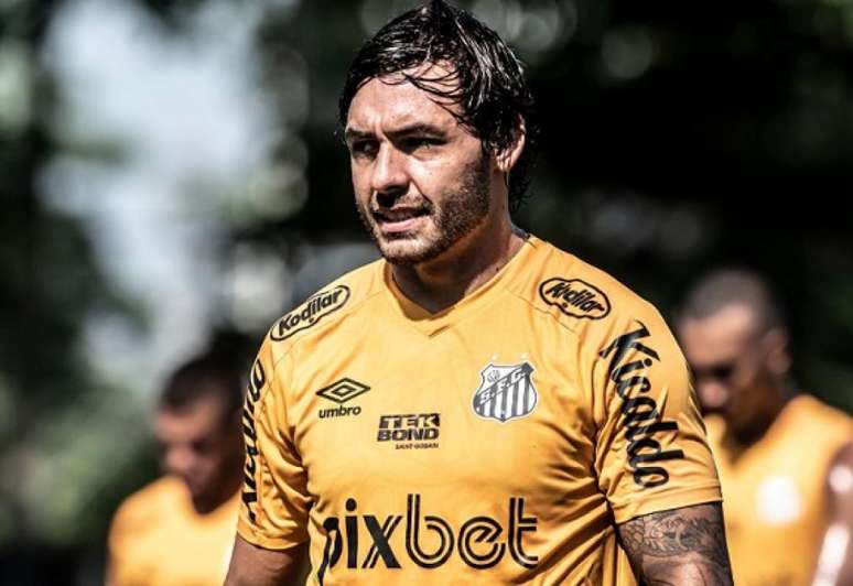 Ricardo Goulart teve passagem discreta pelo Santos (Ivan Storti / Santos)