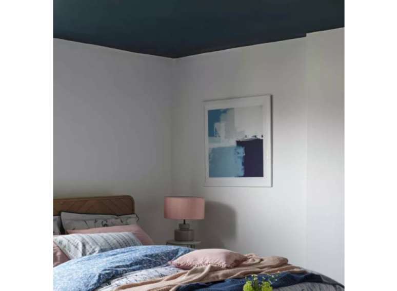 Pinte o teto para criar uma ambienta&ccedil;&atilde;o