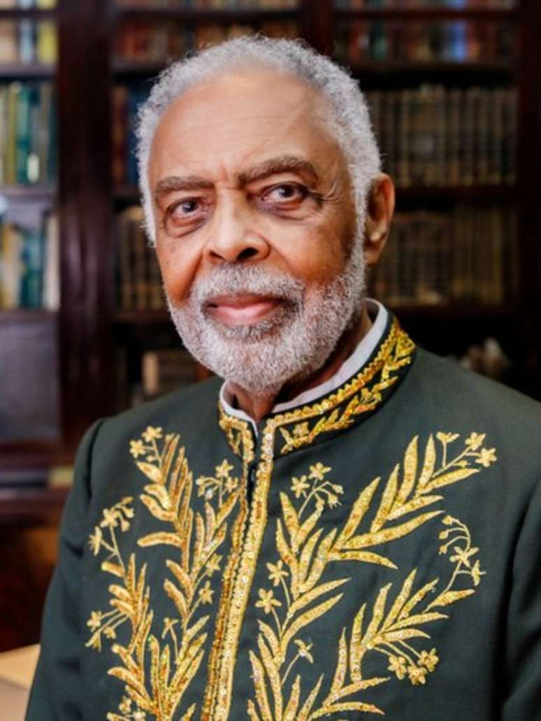 Gilberto Gil, eleito em 2021, é um dos dois únicos negros na ABL