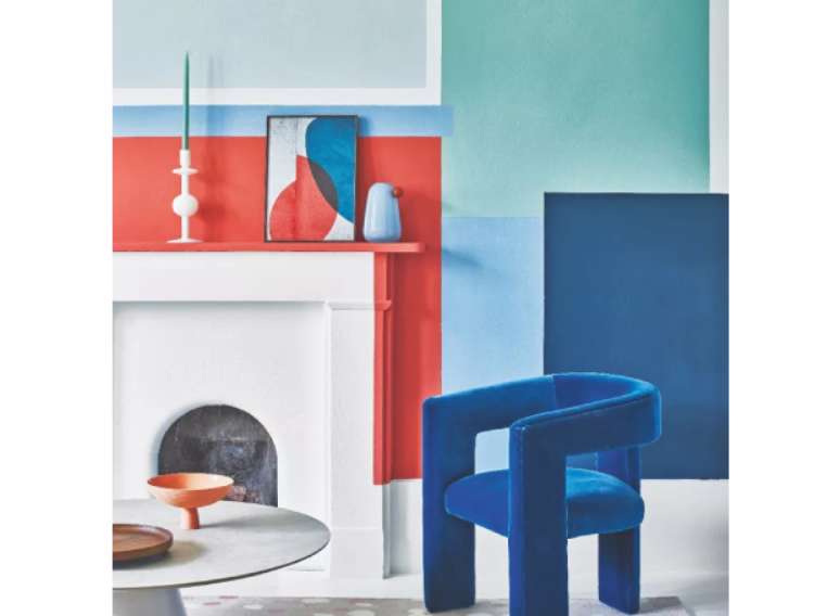 Realce detalhes arquitet&ocirc;nicos com color blocking