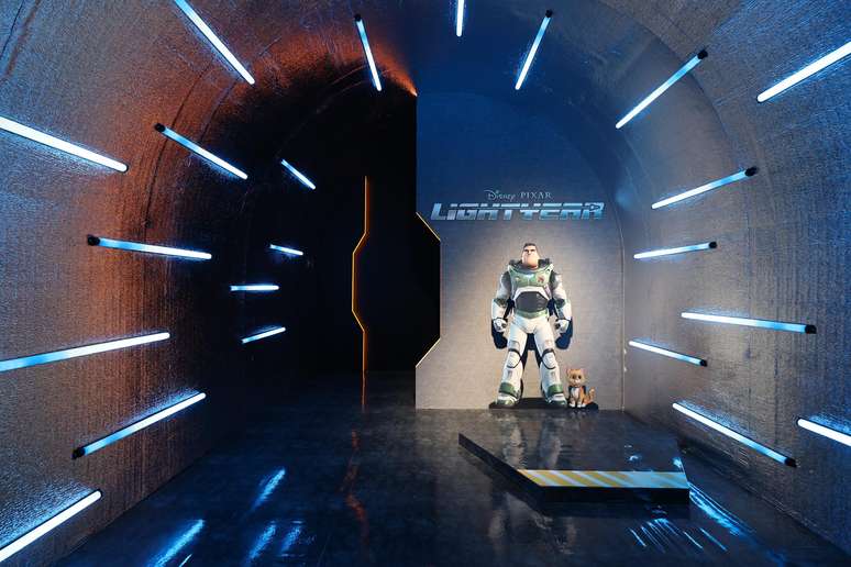 Espa&ccedil;o dedicado a Lightyear no Mundo Pixar