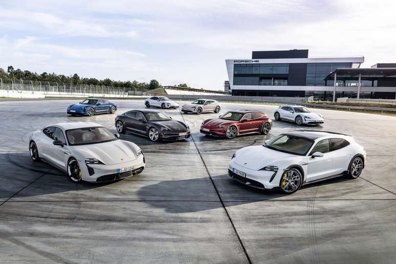 Porsche Taycan 2020, 2021, 2022 e 2023: mesmos sistemas.