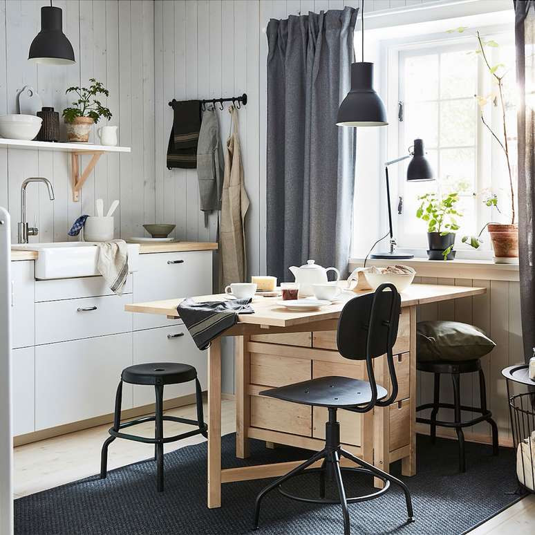Ideias para fazer uma cozinha pequena parecer maior - IKEA